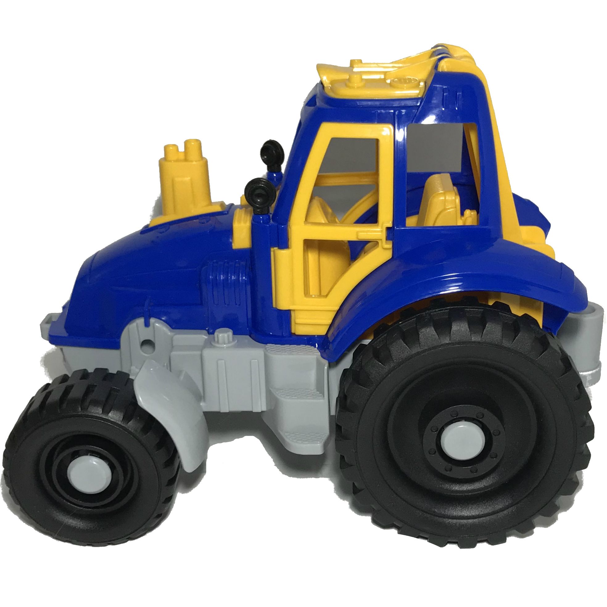 Игрушечный трактор с прицепом