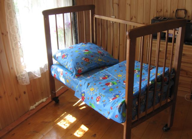 Детское постельное белье в кроватку:  Божья коровка