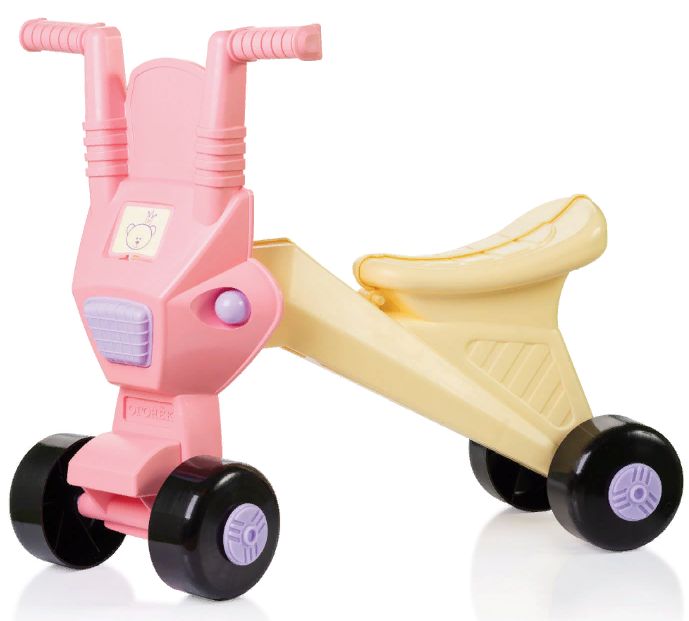 Каталка Мишка огонек детская.