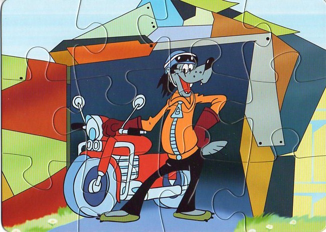 Пазлы картонные  Ну, погоди!