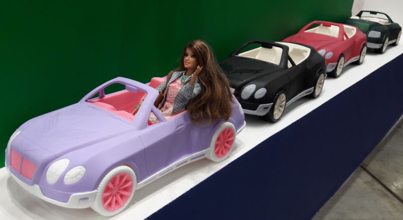 Машинка кабриолет для кукол 44 см Машинка кабриолет для кукол 44 см