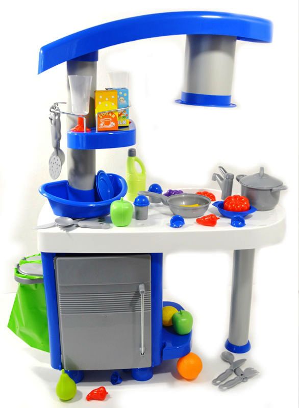 Детская игрушечная кухня ECO. Игровая кухня эко детская