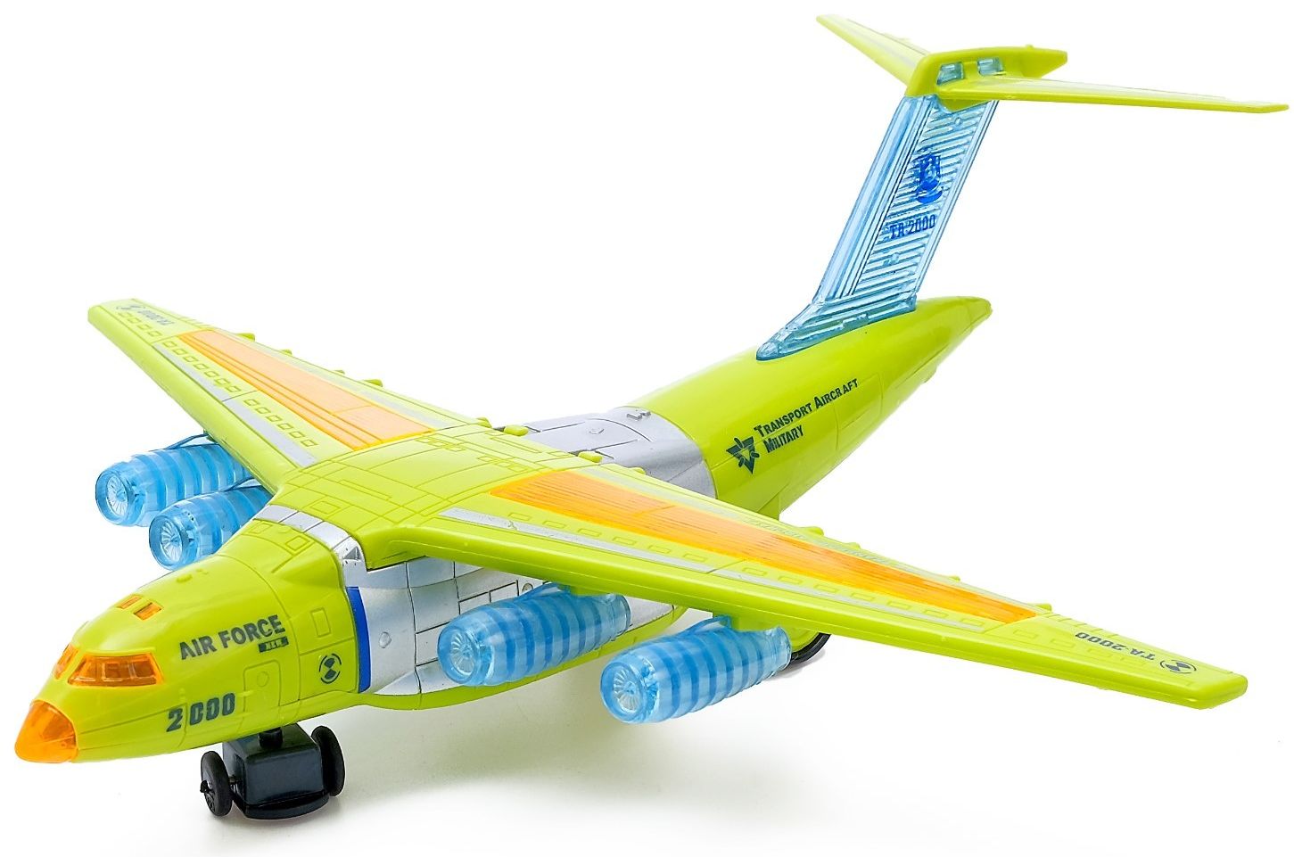 Детский игрушечный самолёт со светом - 30 см Детский игрушечный самолёт со светом - 30 см