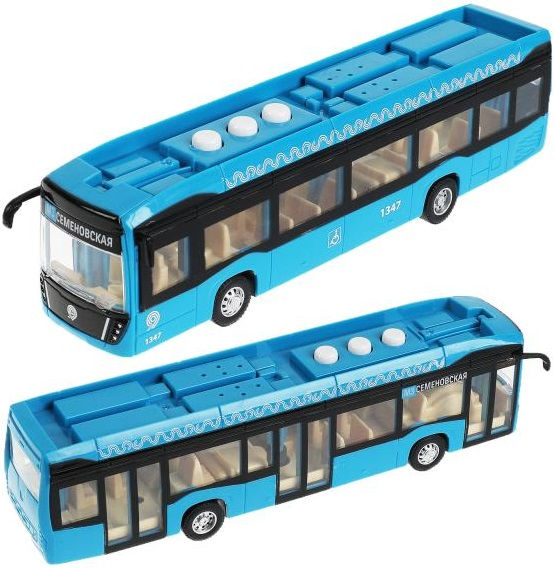 Пластмассовый городской электробус