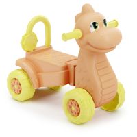 Каталка динозавр Дино (оранжевый)