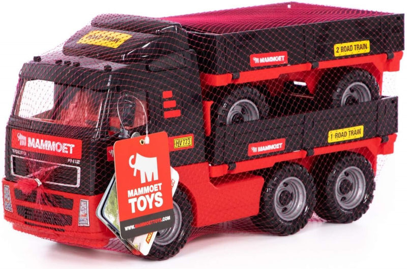 Бортовой грузовик MAMMOET с полуприцепом Бортовой грузовик MAMMOET с полуприцепом