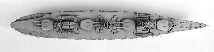 Сборная модель корабля Севастополь