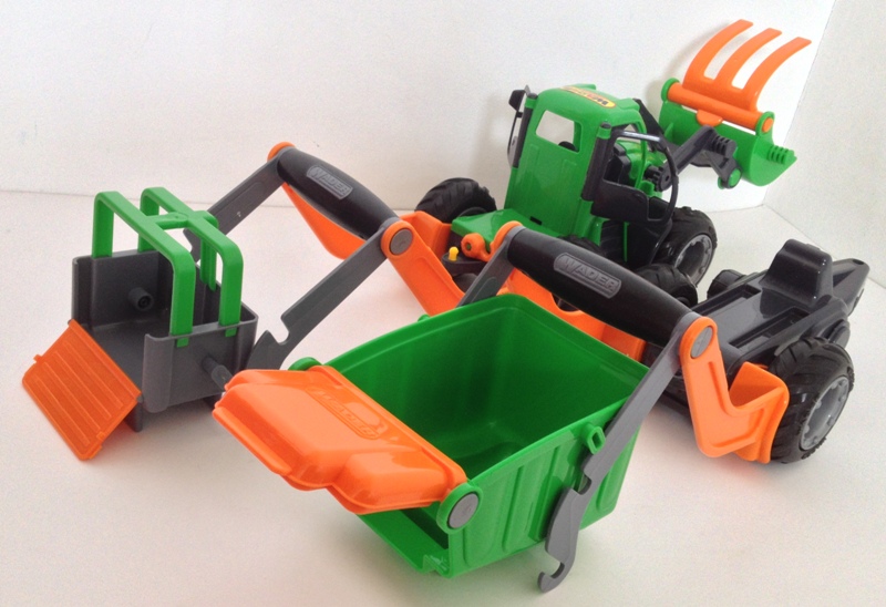 ГрипТракт трактор-погрузчик с полуприцепом