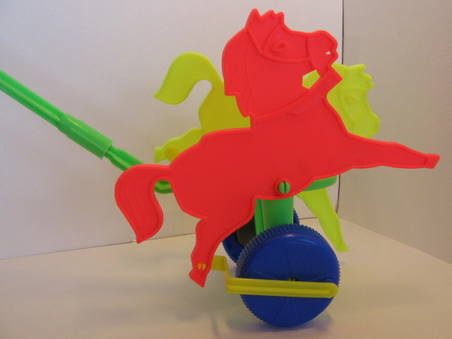 Лошадка каталка на палке купить.