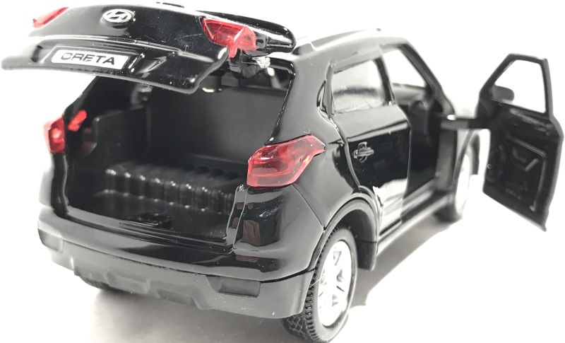 Игрушечная машинка Hyundai Creta чёрная