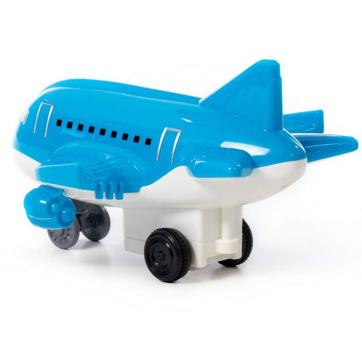 Игрушка пассажирский самолет - 15,8 см динамо-инерционный моторчик  Полесье