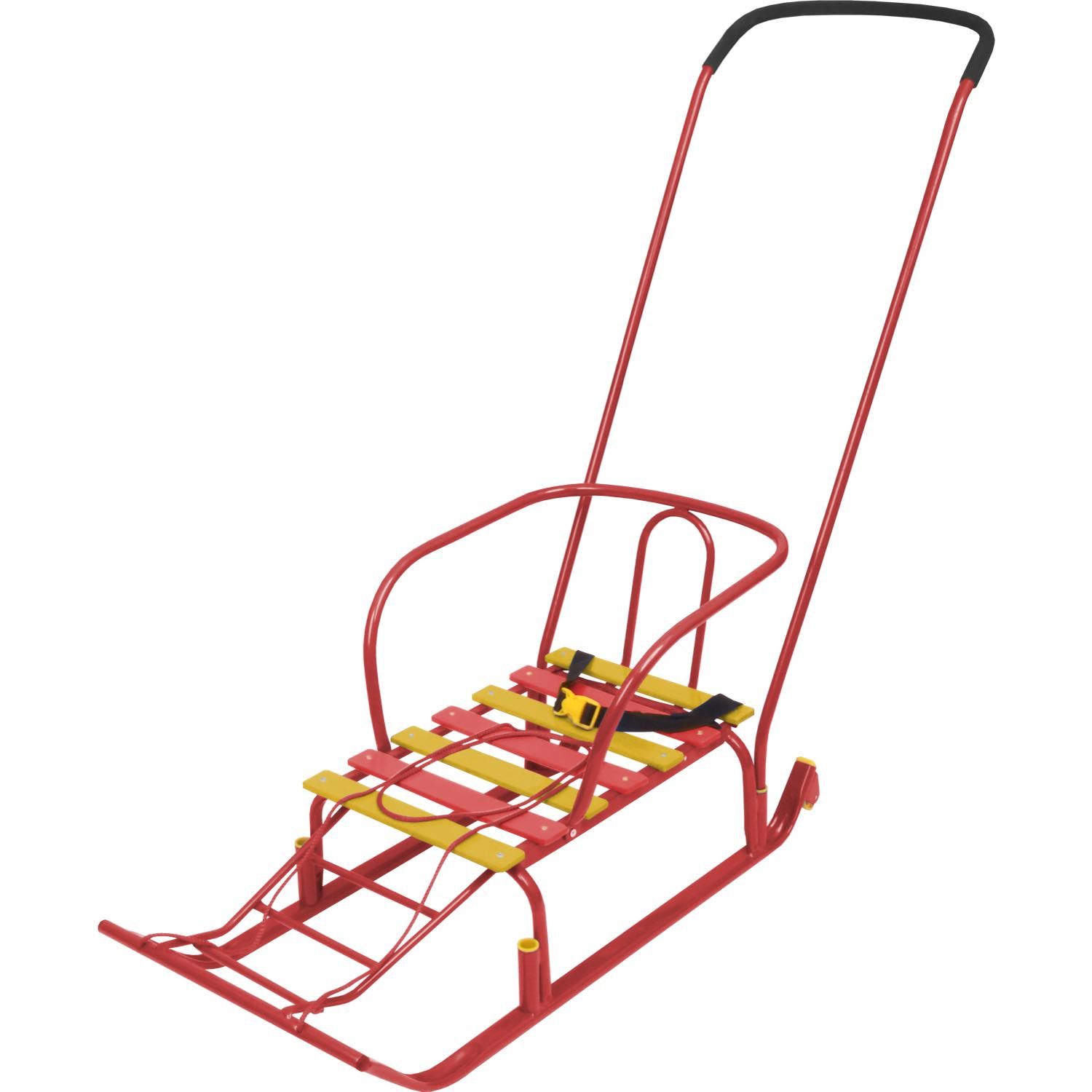 Санки Тимка 5 Юниор комфорт с широкими полозьями