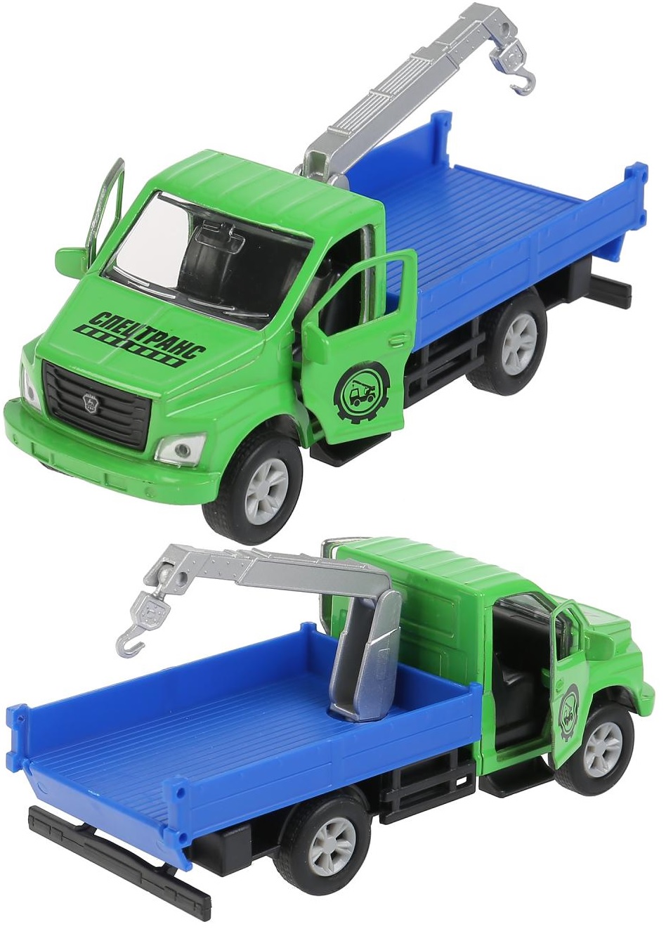 Эвакуатор Газон Next с машиной скорой помощи 14 см Эвакуатор Газон Next с машиной скорой помощи 14 см