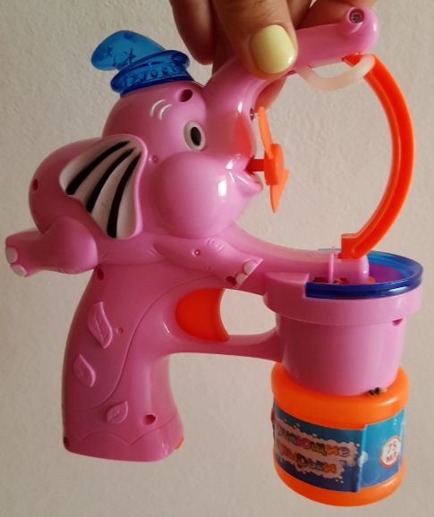 Машинка для мыльных пузырей Слоник