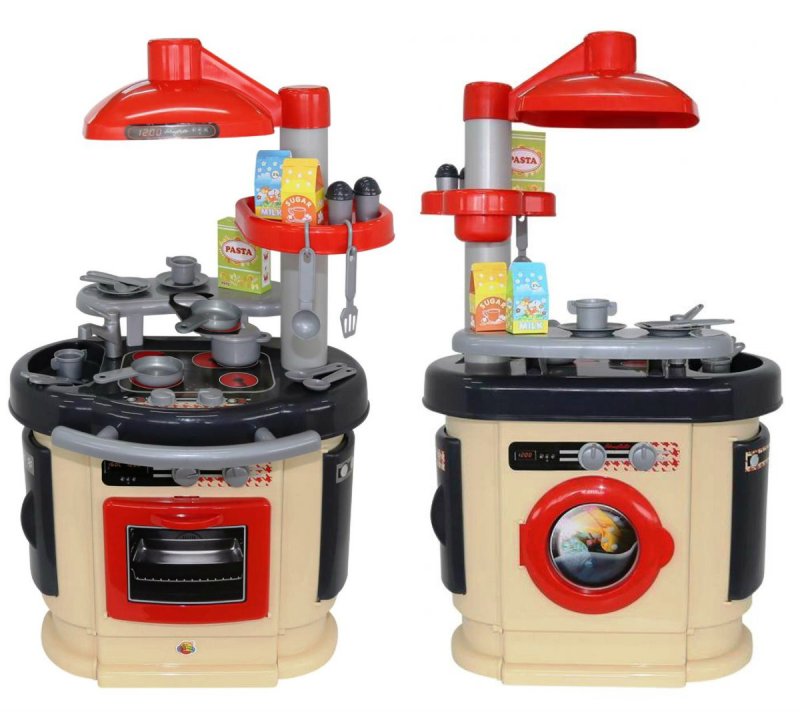 Игрушечная кухня Marta с духовкой и стиральной машиной  Игрушечная кухня Marta с духовкой и стиральной машиной