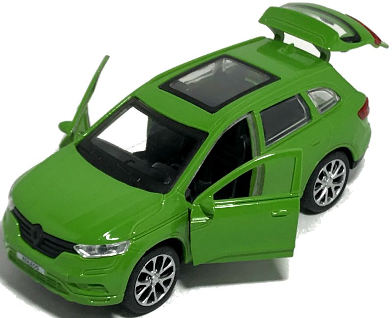 Машинка Renault Koleos с двумя открывающимися дверями и багажником. igrushechnaya-mashinka-renault-koleos-04.jpg