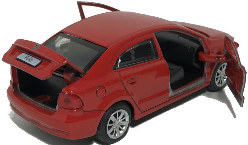 У машинки Volkswagen Polo открываются две передние двери и задняя дверь багажника. igrushechnaya-mashinka-volkswagen-polo-krasnaya-05.jpg