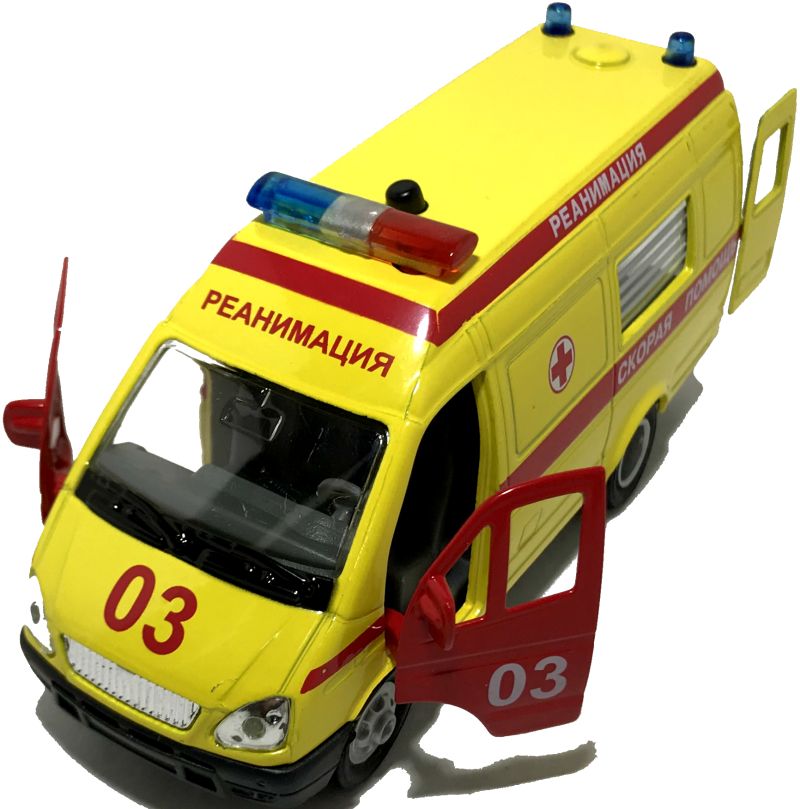 Оригинальность игрушки газели - это задние распашные двери и миниатюрные каталки-носилки в комплекте. Больничный отсек имеет длину - 8 см, высоту - 4 см, ширину - 4 см. В него можно помещать мини-человечков на носилках и перевозить как больных. Это делает игру с машинкой более разнообразной (в отличие от аналогичных машинок с кузовом без «окон и дверей»). igrushechnaya-mashinka-gazel-2705-reanimaciya-04.jpg