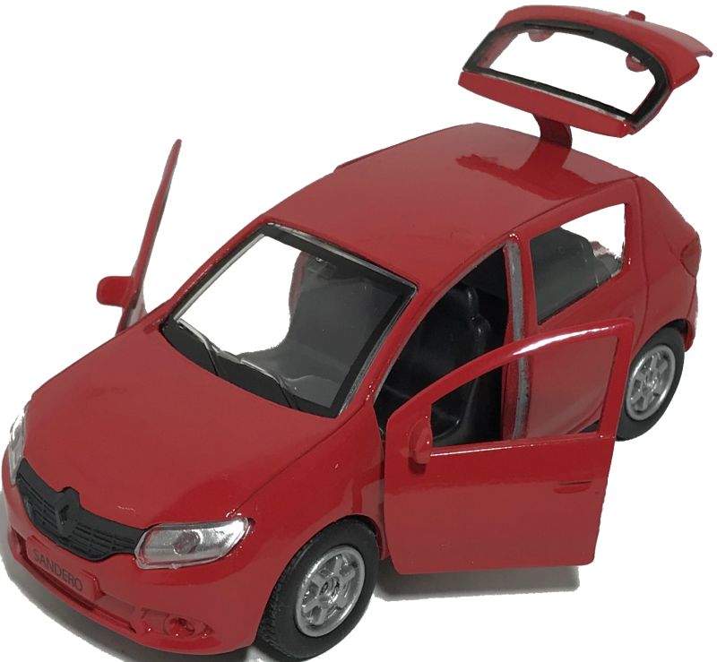 Машинка Renault Sander с двумя открывающимися дверями и багажником. igrushechnaya-mashinka-renault-sandero-krasnaya-04.jpg