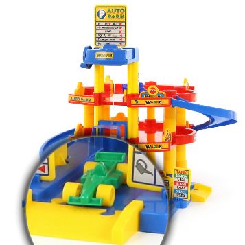игрушечная гоночная машинка в комплекте с паркингом Полесье игрушечная гоночная машинка в комплекте с паркингом Полесье