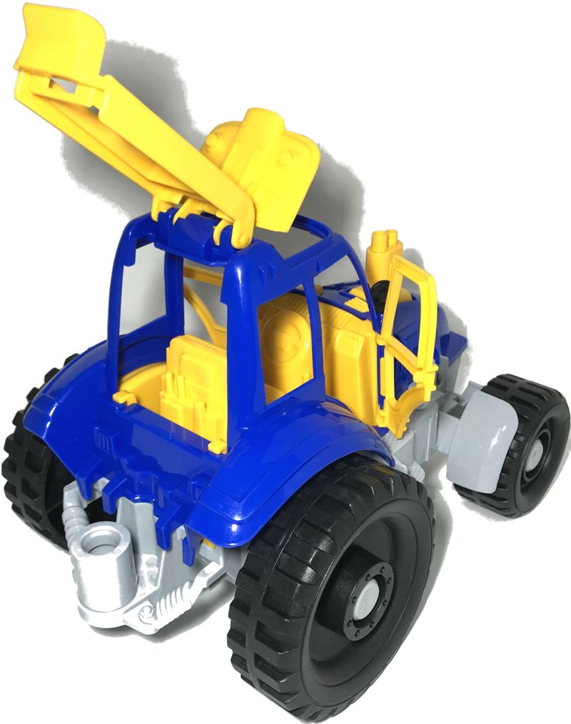 У трактора открываются двери, верхний люк и задняя рамка стекла. igrushechnyj-traktor-05.jpg