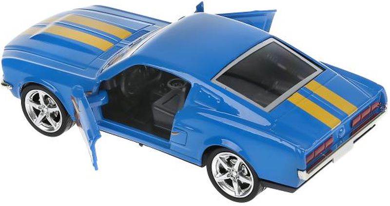 У машинки открываются две передние двери. igrushechnaya-mashinka-ford-mustang-1969-sinij-02.jpg